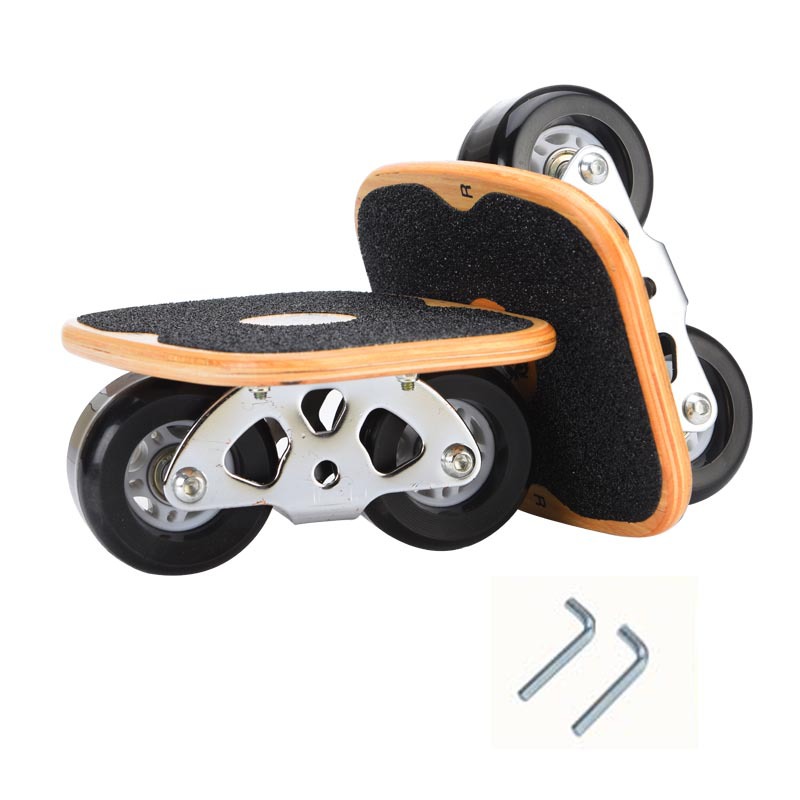 Sword-mounted maple board black wheels, tools